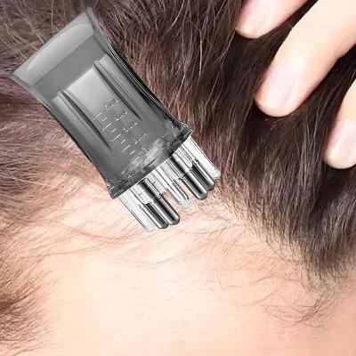 Applicateur d'Huile pour Cheveux - HairFlow™ - Gris - Eclat de Cheveux