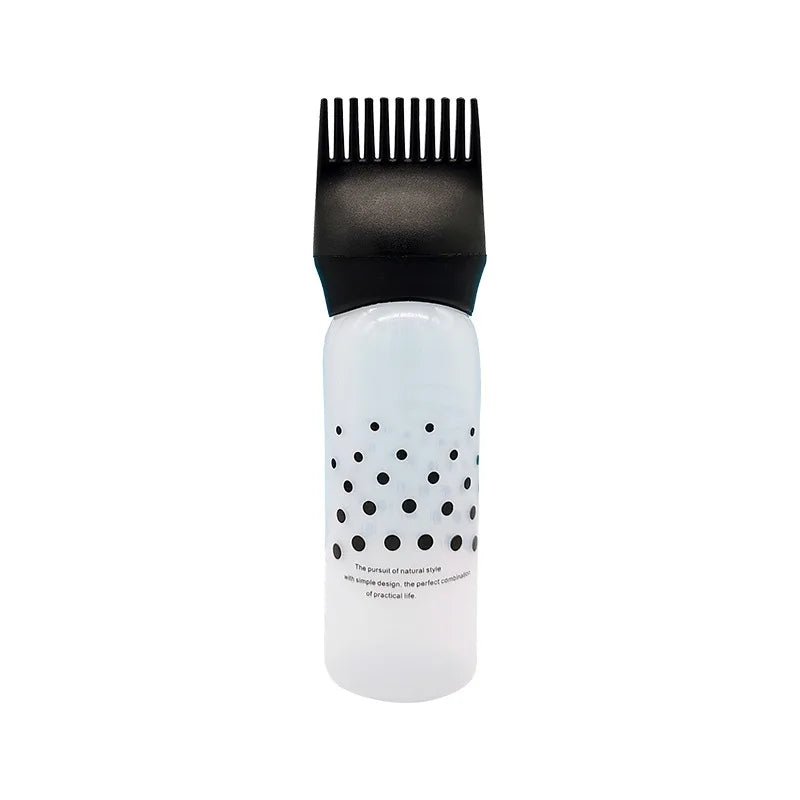 Applicateur d'Huile pour Cheveux - MultiFunctionDyeComb™ - Noir - Eclat de Cheveux