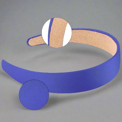 Bandeau pour Cheveux - SilkBand™ - BleuRoyale - Eclat de Cheveux