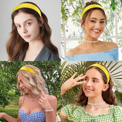 Bandeau pour Cheveux - SilkBand™ - Jaune - Eclat de Cheveux