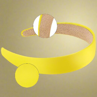 Bandeau pour Cheveux - SilkBand™ - Jaune - Eclat de Cheveux